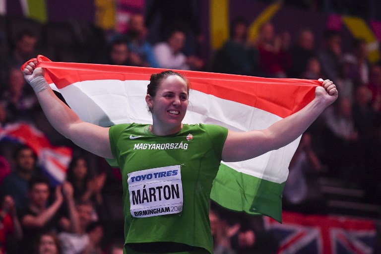 Márton Anita megszerezte a magyar atlétika első világbajnoki aranyérmét