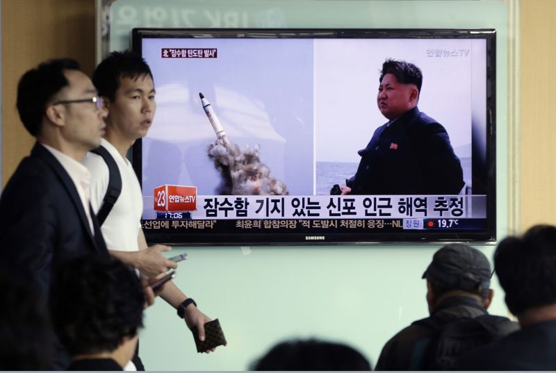 Photoshoppolt rakétával égett be Észak-Korea