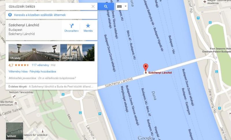 Dzsudzsák Balázzsal trollkodik a Google Maps 