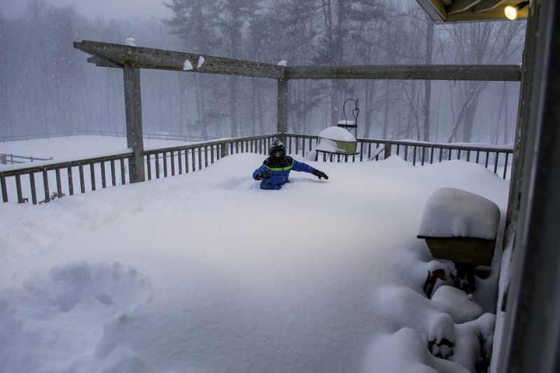 Több utat is le kellett zárni hóátfúvás miatt Vas megyében