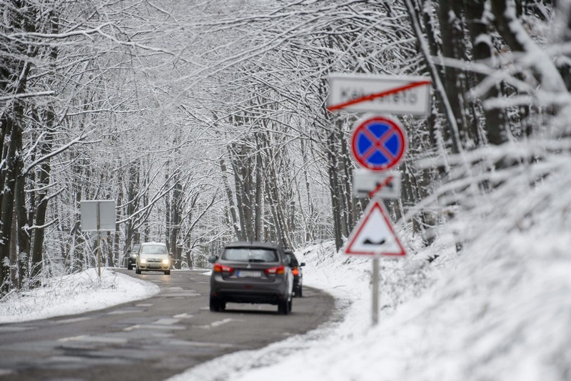 Így érkezett meg a havazás Magyarországra