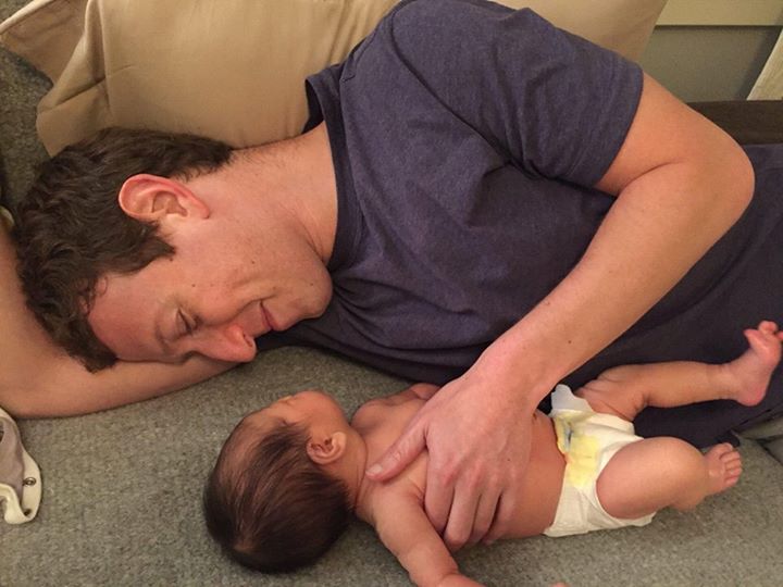 Mark Zuckerberg intim családi fotóval cukiskodott
