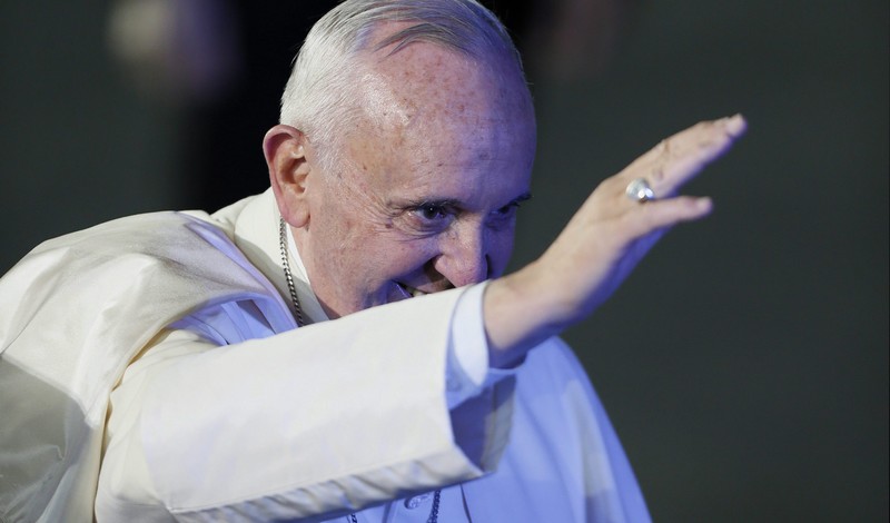 Ferenc pápa megkérdőjelezte Donald Trump kereszténységét