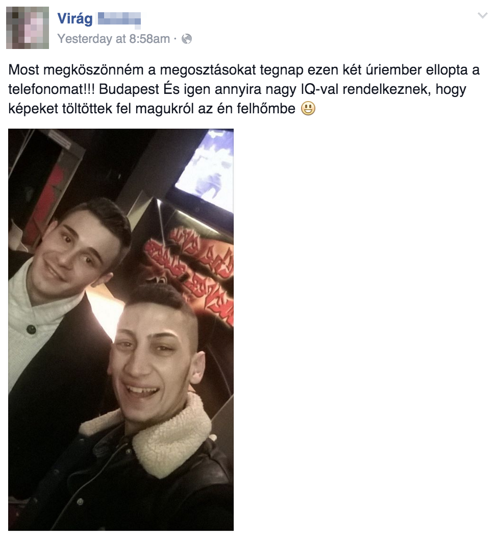 Mobilt lopott ez a két srác Budapesten, most az egész internet rajtuk röhög