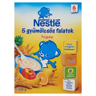 Betiltották a Nestlé egyik, gyerekeknek szánt gyümölcsös tejpépét
