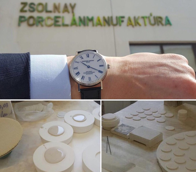 Luxus porcelánórák gyártásába kezdett a Zsolnay