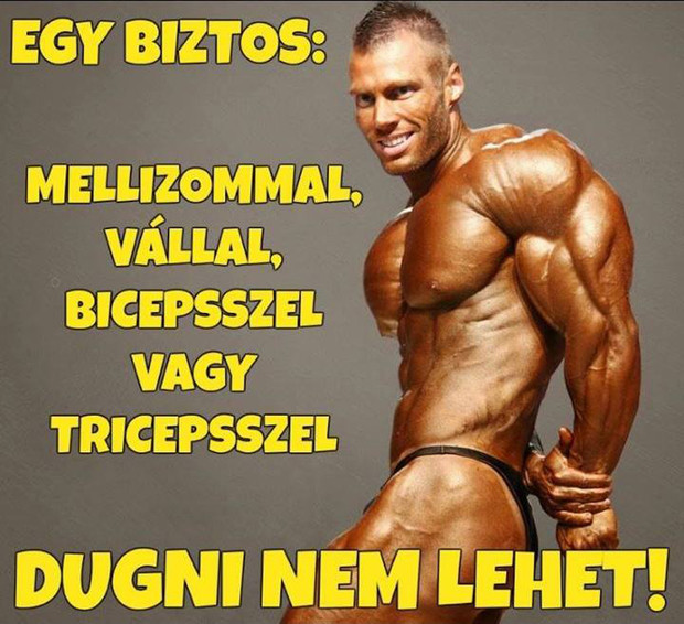 "Bicepsszel nem lehet dugni" – magyar testépítőbajnokot gúnyol egy kereskedelmi rádió