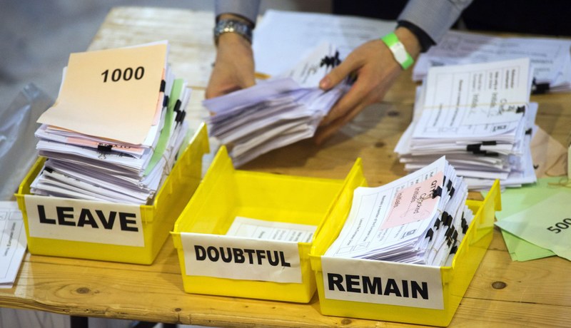 A kilépésre szavazott a többség a brit EU-népszavazáson