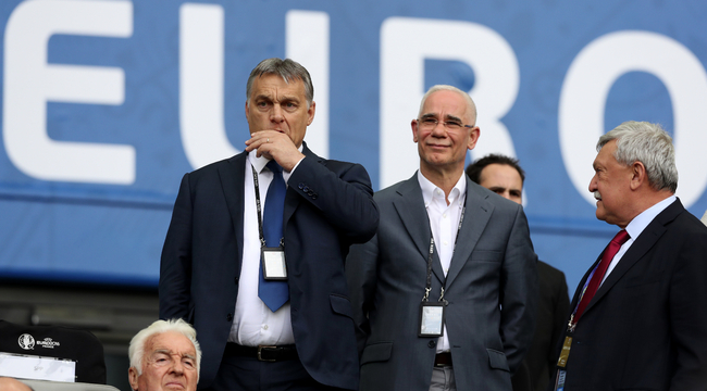 Orbán a fia helyett az apját vitte ki a foci Eb-re