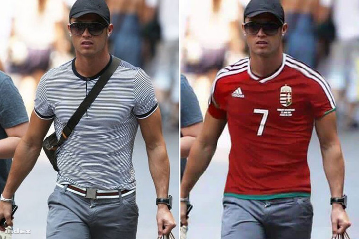 Magyar mezben tisztelgett Ronaldo a válogatottunk előtt! Ó, várjunk csak...