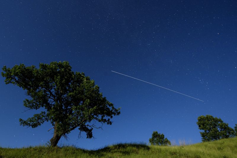 Nógrádmegyeren lefotózták a Nemzetközi Űrállomást