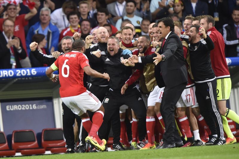 Wales elbúcsúztatta a belgákat a negyeddöntőben