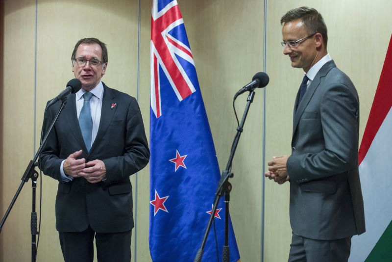 Szijjártó szerint ez a legfontosabb kapocs Magyarország és Új-Zéland között