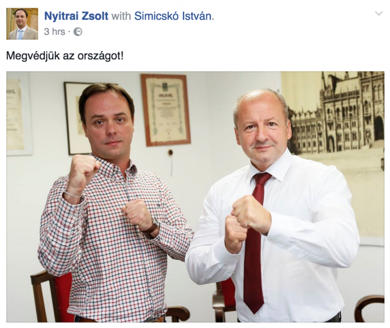 Eltüntette Nyitrai a bokszolós képet a Facebookról