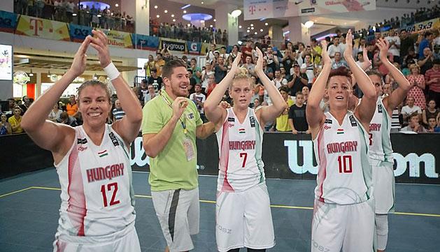 Európa-bajnok a 3x3-as magyar női kosárlabda-válogatott	