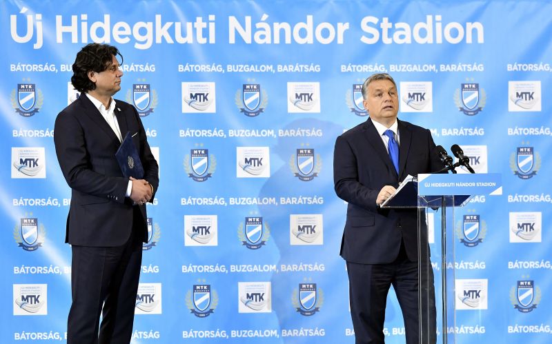 Orbán szerint az MTK nélkül elképzelhetetlen a magyar sport
