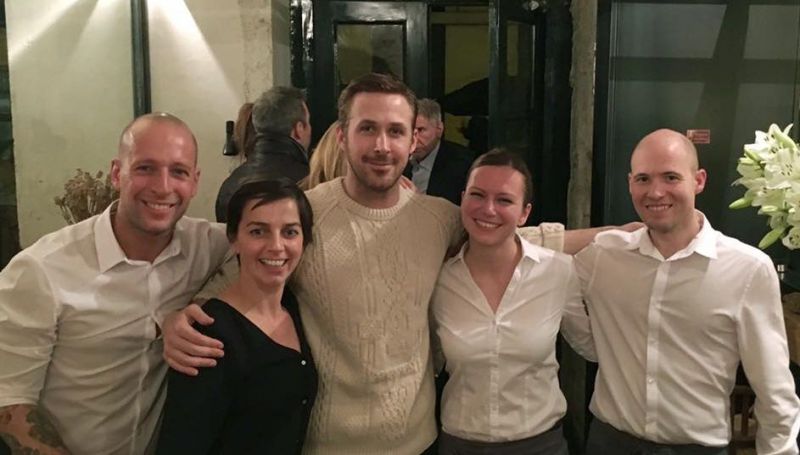 Ryan Gosling egy budapesti étteremben bukkant elő