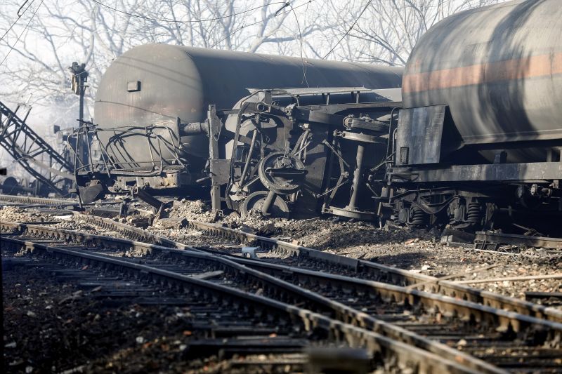 Megrázó felvételek a bulgáriai vonatbalesetről