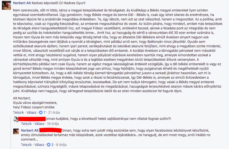Fideszes sorvezetőt adhattak kis Simonka facebookos bevédésére