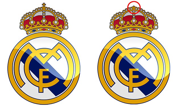Az arab országokban leszedik a keresztet a Real Madrid címeréről