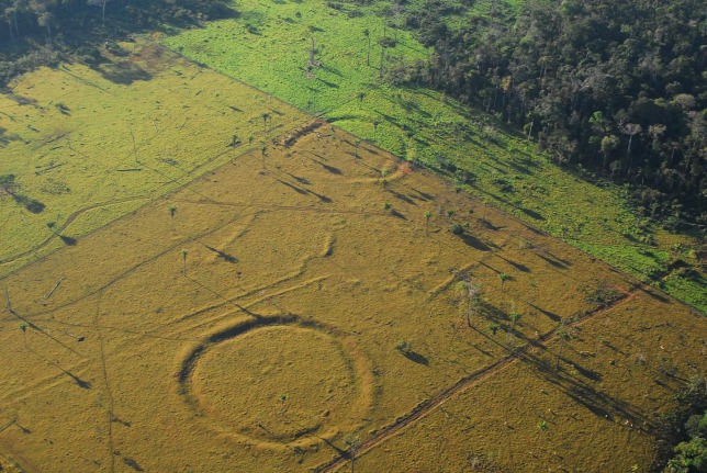 Rejtélyes alakzatokat tártak fel az Amazonasban