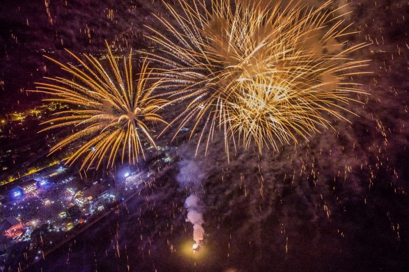 Hatalmas tűzijátékkal búcsúzott a Strandfesztivál