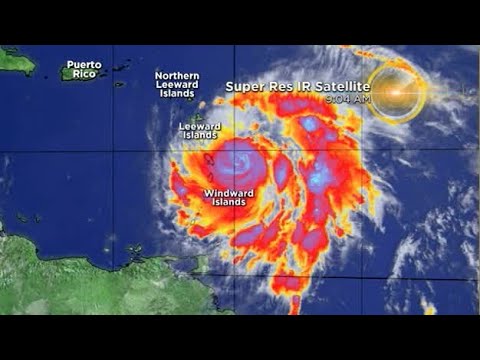 Katasztrofális erejűvé fokozódott a Maria hurrikán