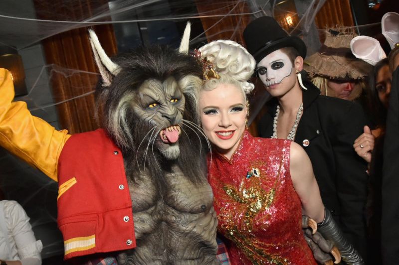 Michael Jacksonnak öltözött Heidi Klum saját halloweeni partiján 