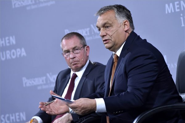 Orbán: nem lehet befogadni új népcsoportokat, ha a magyarok ezt nem akarják