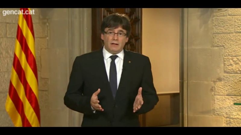 Ma tovább durvulhat a helyzet Katalóniában, az elnök sorsdöntő bejelentésre készül