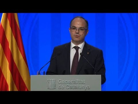 A katalán kormányszóvivő a nemzetközi közösség segítségét kérte