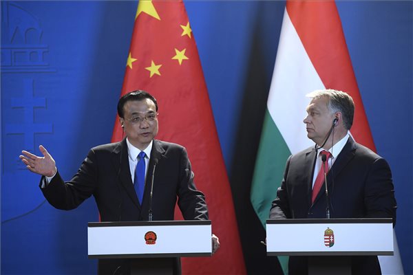 Orbán: sikerült megerősíteni az eddigi kínai-magyar együttműködést