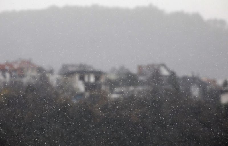 Fotók: reggel óta esik a hó Budapesten 