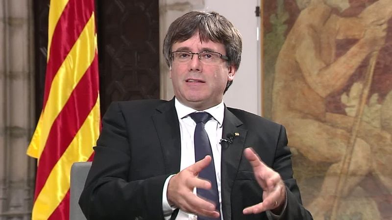 A volt katalán elnök szerint a spanyolok puccsal távolították el székéből
