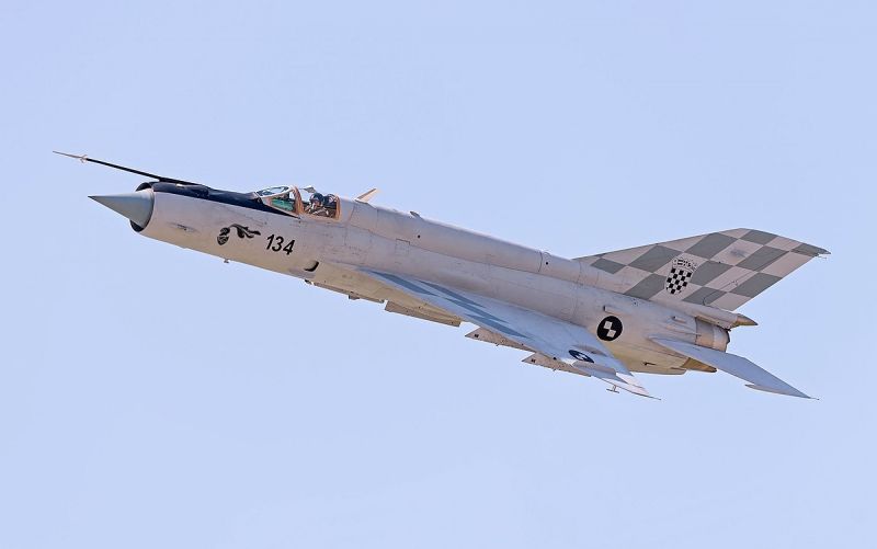 Horvátország a használhatatlan MiG-21-es vadászrepülőgépek cseréjét kéri Ukrajnától
