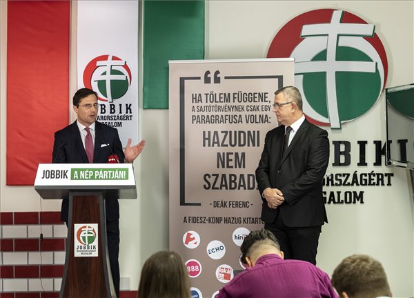 Bemutatta EP-listáját a Jobbik