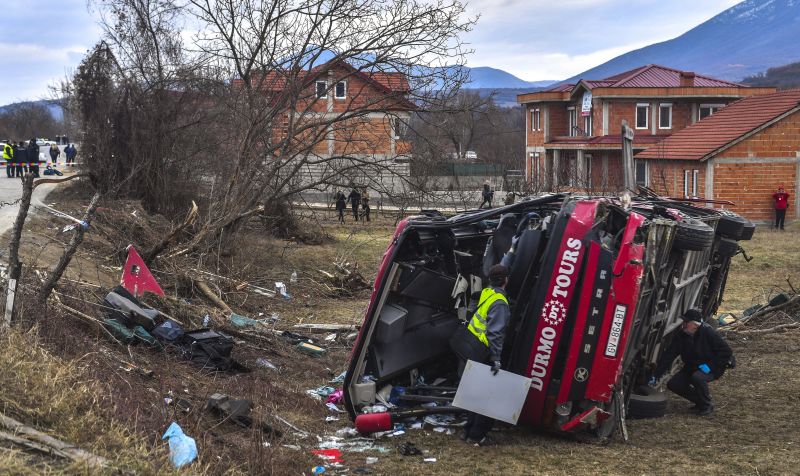 Kövér László részvétét fejezte ki az észak-macedón buszbaleset miatt
