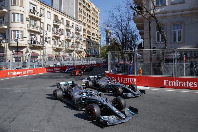 Azerbajdzsáni Nagydíj: Bottas nyert, ismét kettős Mercedes-siker