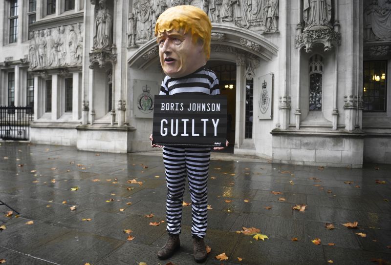 Így reagált Boris Johnson arra, hogy legfelsőbb bíróság elmeszelte a taktikai tervét
