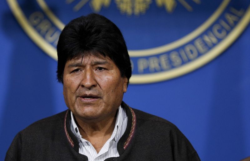 Lemondott Evo Morales 