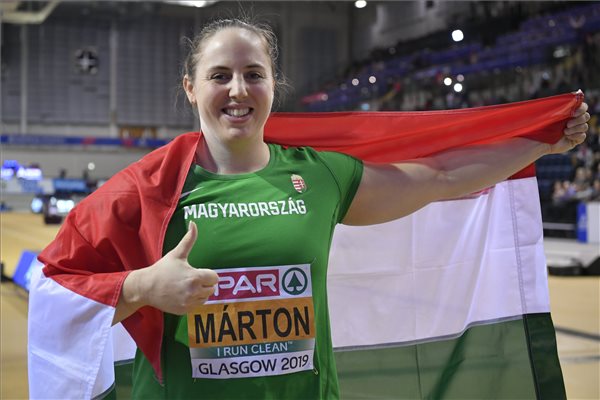 "Amiért jöttem, az sikerült" – Márton Anita bronzérmes lett súlylökésben a fedettpályás Eb-n