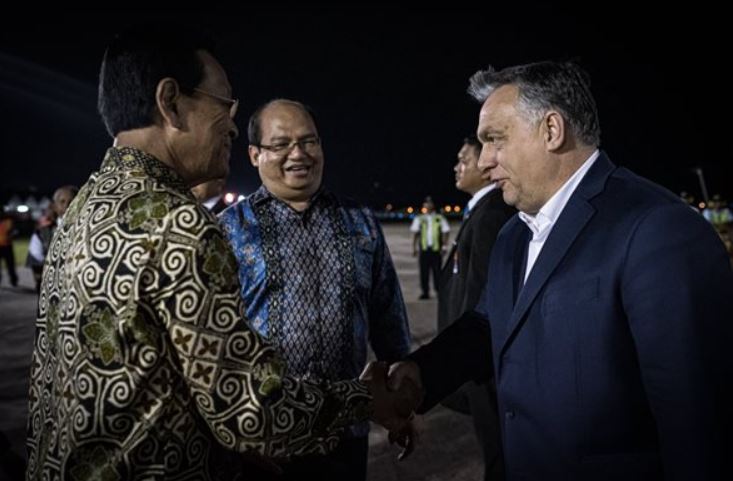 Orbán Viktor megkezdte indonéziai tárgyalásait