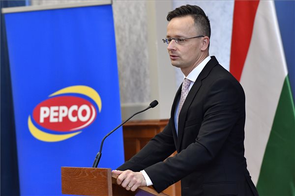 Szijjártó: 27,2 milliárd forintos beruházást hoz Magyarországra a Pepco