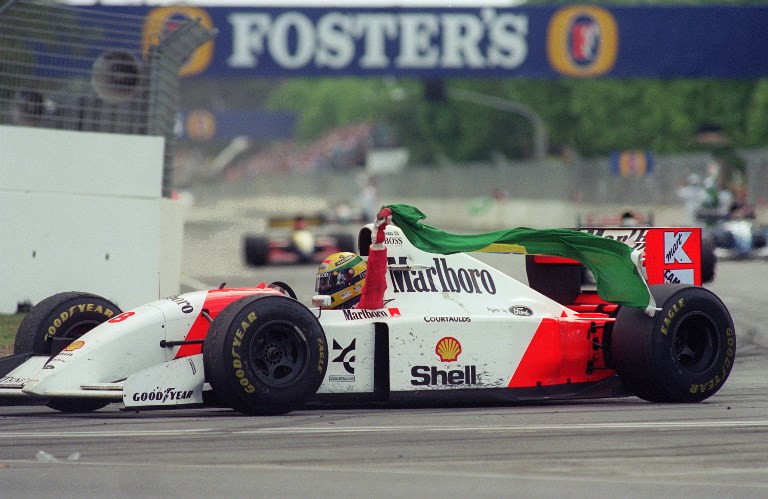 Ritkán látott vagyont adtak Ayrton Senna 1993-as versenyautójáért