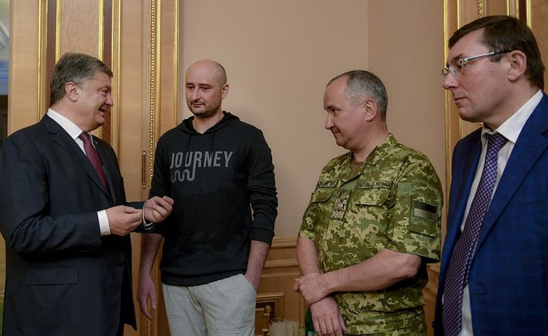 Babcsenko védelmébe vette az ukrán titkosszolgálatot saját ál-meggyilkolása kapcsán