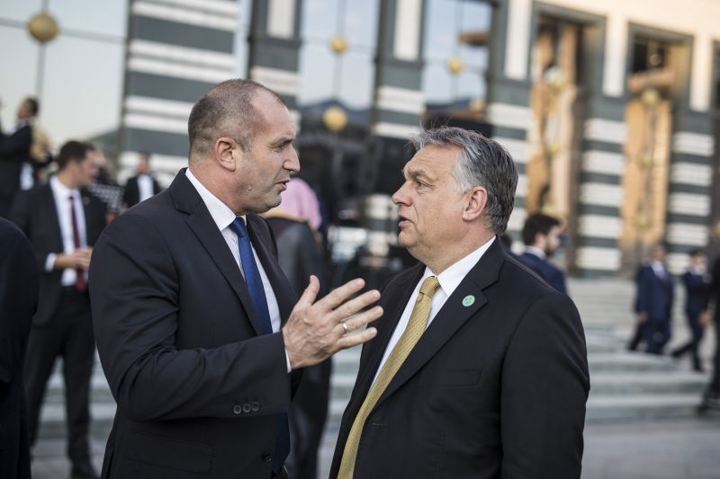 Orbán Viktor a fiával ment el Erdoğan beiktatására