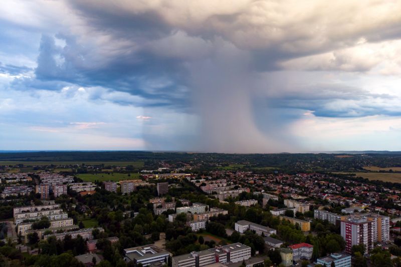 Főként Budapesten és Pest megyében tombolt a vihar