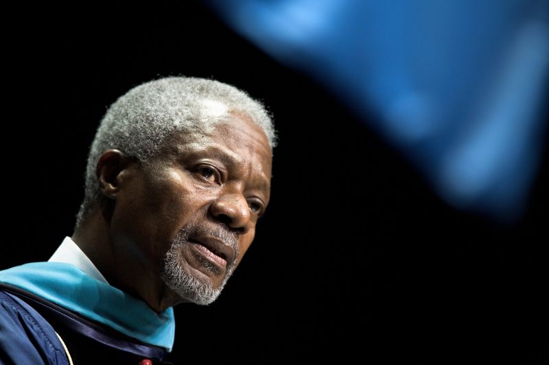 Meghalt Kofi Annan