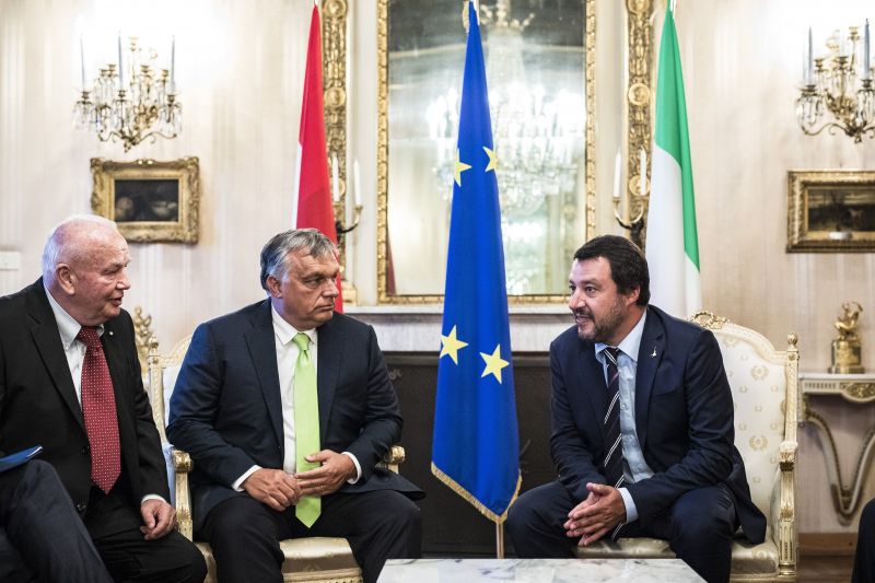 Salvini: az Orbánnal való találkozó folyamatot indít el egy új Európa megteremtése érdekében