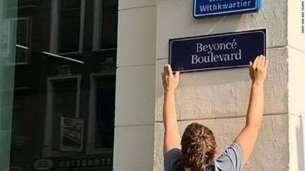 Utcát neveztek el Beyoncéról